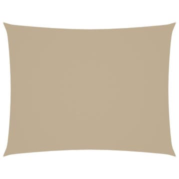 Zonnezeil 4x5m Beige - Retourdeal 54% Korting, Tuin en Terras, Zonneschermen, Gebruikt, Overige typen, 450 cm of meer, Ophalen of Verzenden