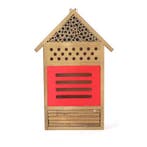 Houten Insectenhotel met Buistunnels – Bijenhuis voor Tuin
