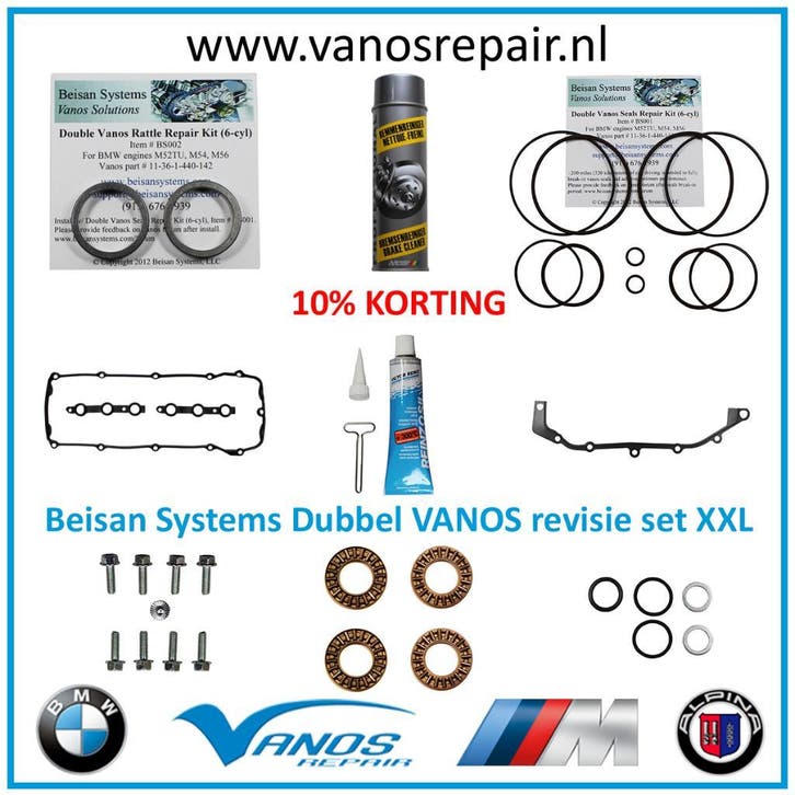 BMW VANOS revisie voordeel sets met hoge kortingen [Beisan], Auto-onderdelen, Motor en Toebehoren, Nieuw, BMW, Ophalen of Verzenden