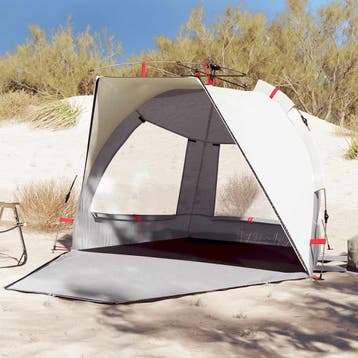 vidaXL Strandtent 2-persoons waterdicht snelontgrendeling, Verzenden, Nieuw, Tot en met 2