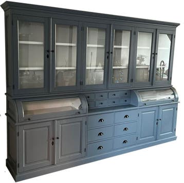 Buffetkast babyblauw XL Bastiaan 310cm, Ophalen of Verzenden, Nieuw