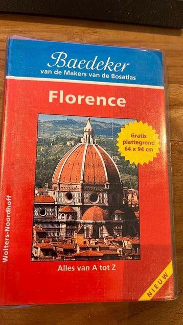 Florence + stadsplattegrond - Baedeker, Verzenden, Gelezen