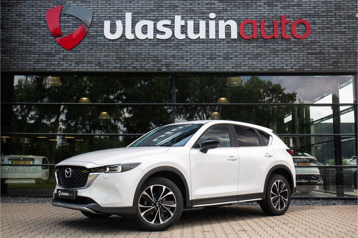 Zakelijke Lease |  Mazda CX-5 2.0 e-SkyActiv-G M Hybrid 165, Auto's, Mazda, Onderhoudsboekje, Lease, Zwart, Automaat, SUV of Terreinwagen