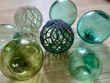 Maritieme objecten (7) - Vintage Japanse glazen, Antiek en Kunst