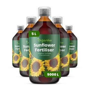Zonnebloem Vloeibare meststof - Set 5x1 liter, Verzenden, Mest