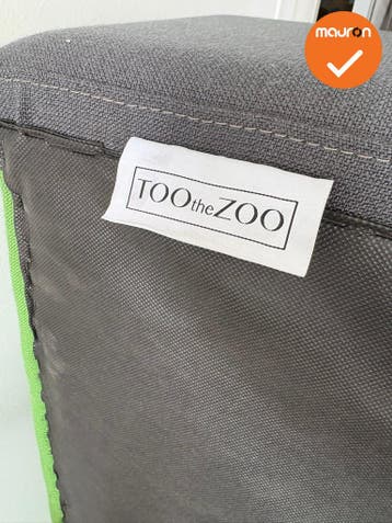 Design Zitmeubel - TOOaPICNIC Chill+ - Groen met Antraciet, Vergader- of Presentatieruimte, Ophalen of Verzenden, Gebruikt, Stoel
