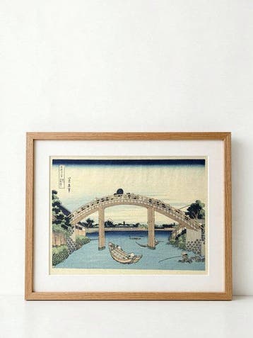 Under Mannen Bridge at Fukagawa (Fukagawa Mannenbashi shita)