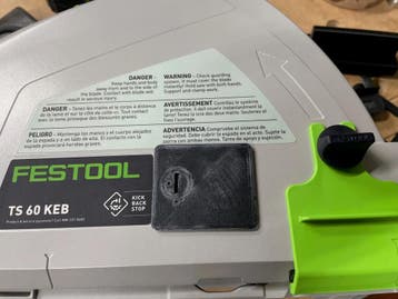 Stofkap Luxe voor Festool TS60 invalzaag, Verzenden, Nieuw