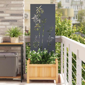 Tuinafscheiding Staal 50x140cm | Laatste Stuk!, Staal, Minder dan 100 cm, 100 tot 150 cm, Ophalen of Verzenden