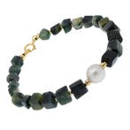 Zonder minimumprijs - Armband - 18 karaat Geel goud Parel -, Sieraden, Tassen en Uiterlijk, Armbanden, Nieuw