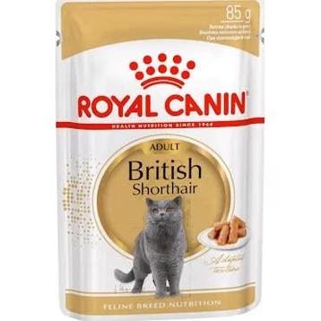 Royal Canin British Shorthair Adult Wet - 36 x 85 g, Dieren en Toebehoren, Verzenden, Nieuw