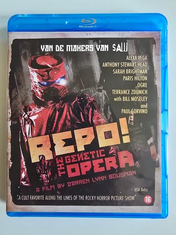 REPO! THE GENETIC OPERA (BLURAY), Verzenden, Gebruikt