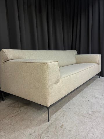 Design On Stock Bloq 3 Zits, Nieuw Wol Tweed, Huis en Inrichting, Banken | Bankstellen, Zo goed als nieuw, Driepersoons
