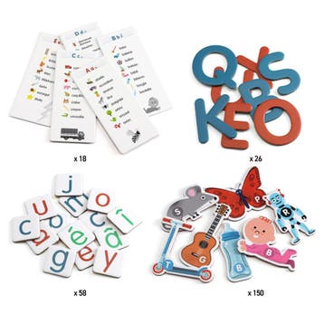 Djeco houten letterdoos educatief s van €29,99 voor €26,99, Ophalen of Verzenden, Nieuw