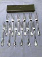 Christofle - Vork - Set van 12 eetvorken, model Marly -