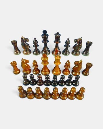 Jeu déchecs Lardy avec échiquier feutre (offert) coffret en
