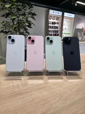 Apple iPhone 15 128GB Refurbished A - 2 jaar garantie, Verzenden, Nieuw