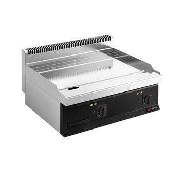 GGM Gastro | Elektrische bakplaat - hardverchroomde plaat -, Verzenden, Nieuw, Kop(pen) en/of Schotel(s)