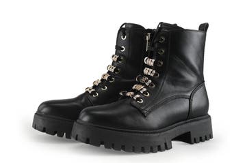 Guess Veterboots in maat 39 Zwart, Kleding | Dames, Guess, Verzenden, Zwart, Overige typen