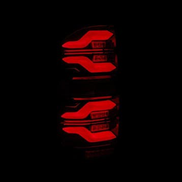 AlphaRex 14-21 Toyota Tundra LUXX LED Taillights Black/Red, Ophalen of Verzenden, Nieuw