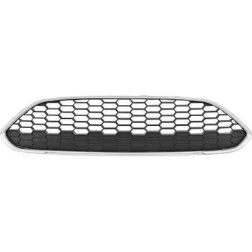 Ford Fiesta 2016-2017 Grill Sierrooster Zwart Met Chroom, Ophalen of Verzenden, Nieuw, Ford USA