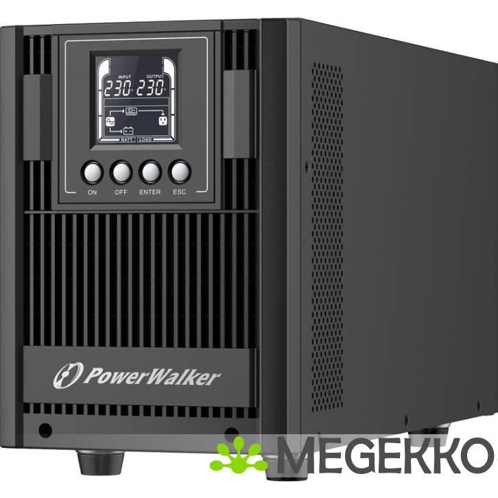 PowerWalker VFI 2000 AT Dubbele conversie (online) 2000 VA, Computers en Software, Noodvoedingen (UPS), Nieuw, Verzenden