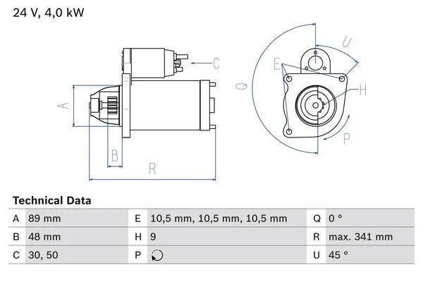Startmotor / Starter, Auto-onderdelen, Motor en Toebehoren, Nieuw, Ophalen of Verzenden