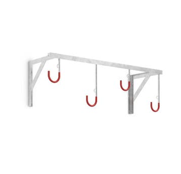 Fiets ophangsysteem muur 4 plekken, Nieuw