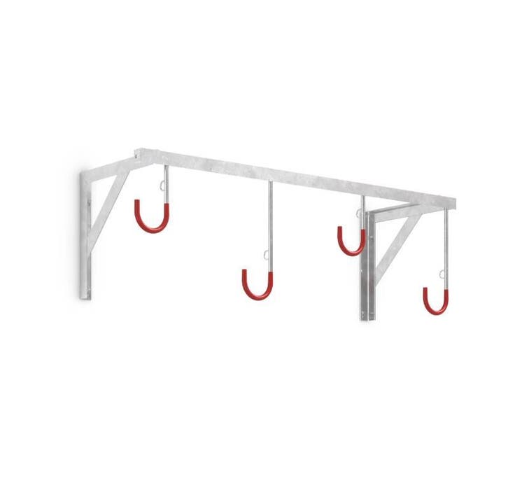 Fiets ophangsysteem muur 4 plekken, Fietsen en Brommers, Fietsaccessoires | Overige Fietsaccessoires, Nieuw