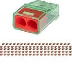 Vintex 2-polige Lasklem 0.2-2.5 mm² Rood - Veilig LED toebeh, Ophalen of Verzenden, Nieuw