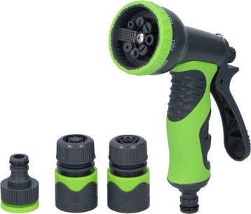 2dekans | Kinzo Sproeikopset - 4 Onderdelen - 8 Functies -, Tuin en Terras, Hand-tuingereedschap, Ophalen of Verzenden, Zo goed als nieuw