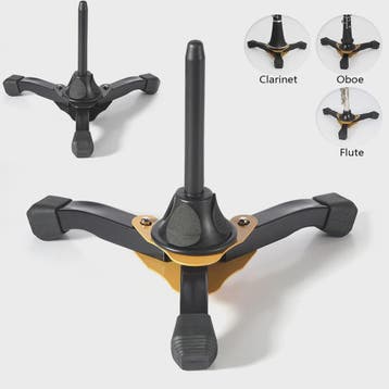 Draagbare Opvouwbare Tripod Stand voor Klarinet, Fluit, Hobo, Verzenden, Nieuw
