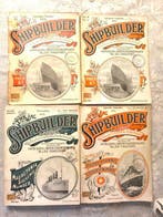 THE SHIPBUILDER - Exceptionnel Ensemble de 4 Volumes