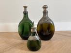 GERO - Fles (3) - Glas, Tin, Antiek en Kunst