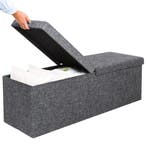 Opvouwbare Zitbank met opbergruimte en deksel - 80cm - Do..., Verzenden