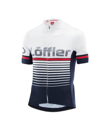 Loeffler fietsshirt korte mouwen M Bike Jersey FZ Messeng..., Verzenden, Nieuw, Blauw