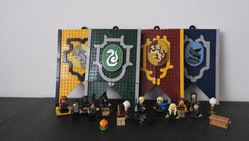 Lego Set - Harry Potter - Hogwarts House Banners Complete, Nieuw