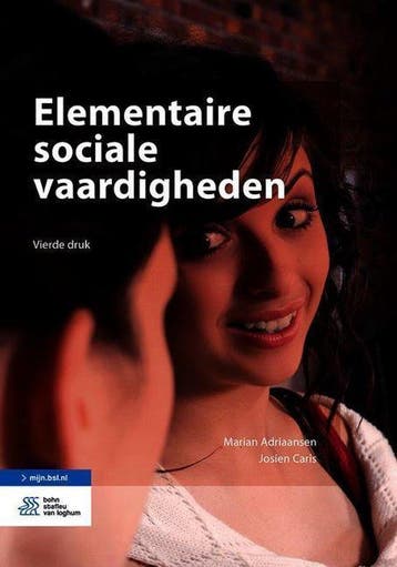9789036824620 Elementaire sociale vaardigheden, Boeken, Verzenden, Gelezen, Marian Adriaansen