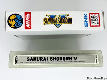Neo Geo MVS - Samurai Shodown V, Spelcomputers en Games, Verzenden, Gebruikt