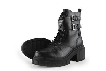 Guess Veterboots in maat 39 Zwart, Kleding | Dames, Guess, Verzenden, Zwart, Overige typen