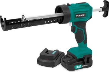 2dekans | VONROC Accu Kitspuit 20V - duwkracht 1.18kN/120kg, Ophalen of Verzenden, Zo goed als nieuw