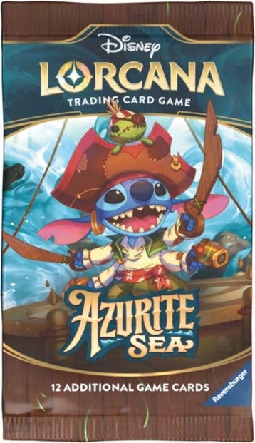 Disney Lorcana TCG - Azurite Sea Booster Pack, Verzenden, Zo goed als nieuw