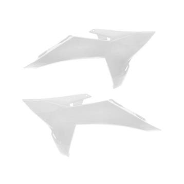 Cycra 25+ KTM SX/SXF/XC/XCF OEM Radiator Shrouds - White, Ophalen of Verzenden
