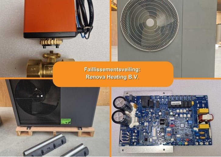 Faillissementsveiling: Renova Heating B.V. (veiling 8943), Doe-het-zelf en Verbouw, Verwarming en Radiatoren