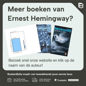 Een mekka voor veinzers / Literaire meesters / 4, Boeken, Verzenden, Zo goed als nieuw, Ernest Hemingway