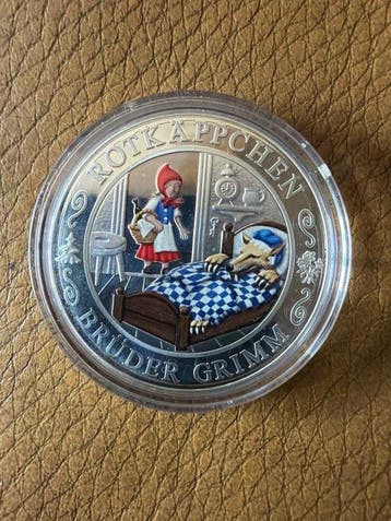 Duitsland. Silver medal Grimm Märchen - Rotkäppchen 14,66g