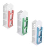 Draaibare Kinderboekenkast – 4 Lagen Kasteel Boekenrek 95 cm, Verzenden, Nieuw