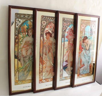 Alphonse Mucha (1860-1939) - As Fases do Dia