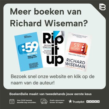 59 Seconden - Richard Wiseman 9789022996034, Verzenden, Gelezen, Richard Wiseman