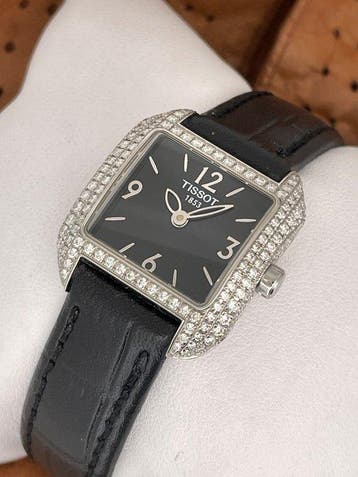 Tissot - T-Wave Full Diamonds - T02.1.425.52 - Dames -, Nieuw
